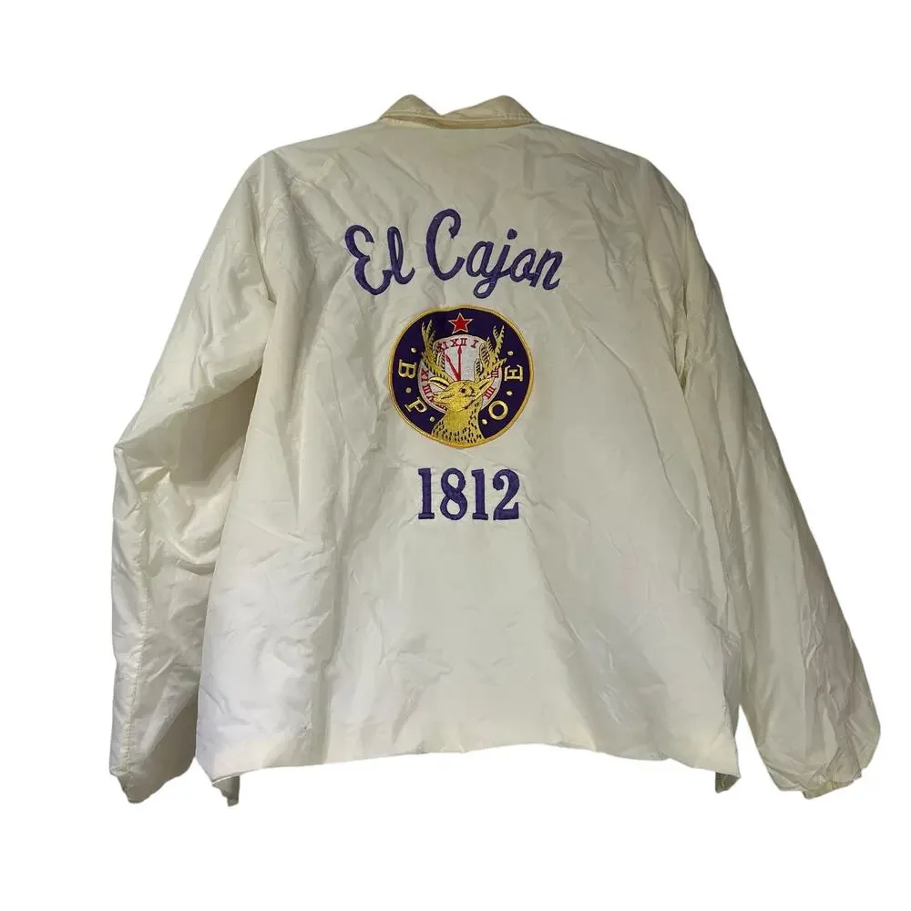 VINTAGE El Cajon California Elks Jacket 1812 USA